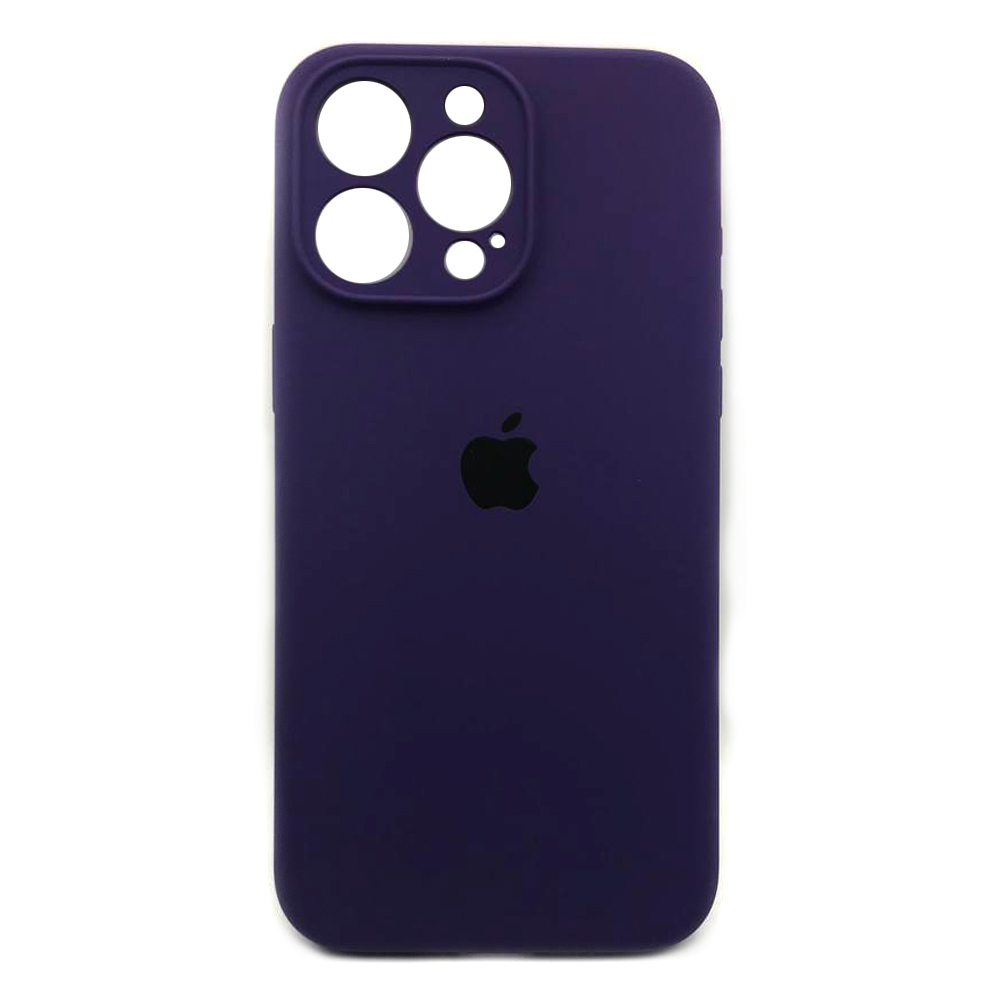 Silicone Case Full Camera Protective (AA) для iPhone 15 Pro Max (Ultra violet)-0